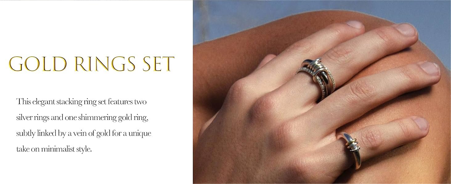 stackable rings for women