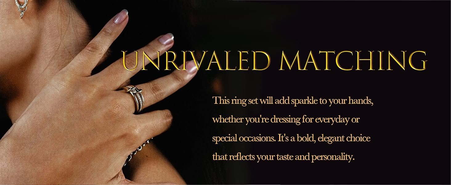 stackable rings for women