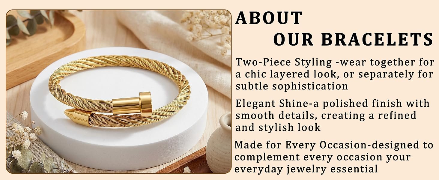 bracelet set for women