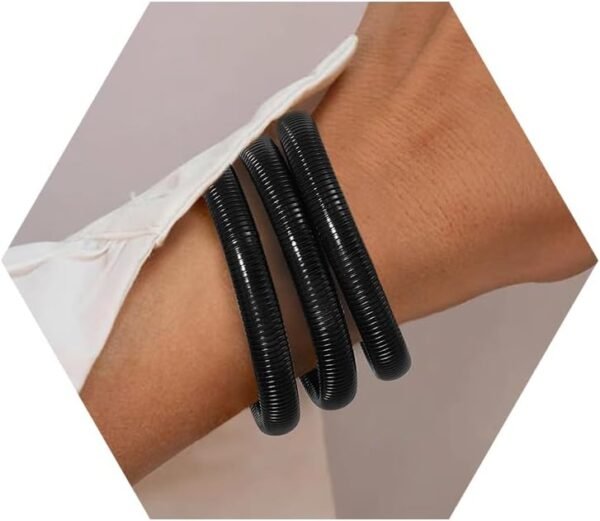 Gold Plated Bracelets for Women Gold Bangles for Women Chunky Bangle Bracelets for Women Bracelets Stack Tarnish Free Bangle Set of 3 for Women Accessories for Her Gifts