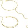 Gold Bracelets for Women Trendy, Dainty  Gold Plated Bracelet Stack Beaded Chain Bracelet Set Thin Small Cute Paperclip Bracelets Fashion Waterproof Jewelry Gift Gold Accessories for Women