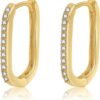 Chunky Gold Stud Earrings for Women  Gold Plated Hypoallergenic Earrings Statement Trendy Fashion Gold Jewelry Gifts