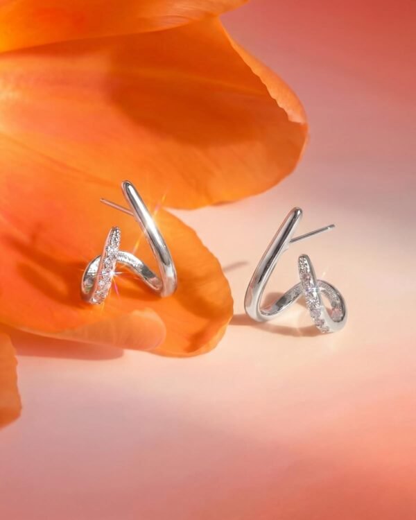 Gold Earrings for Women Trendy  Gold Plated Stud Earrings Dainty Minimalis Hypoallergenic CZ Earrings Jewelry Gifts for Her