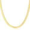 Gold Plated Necklaces for Women, Dainty Gold Herringbone Choker Necklace Thin Layered Snake Chain Jewelry for Gifts