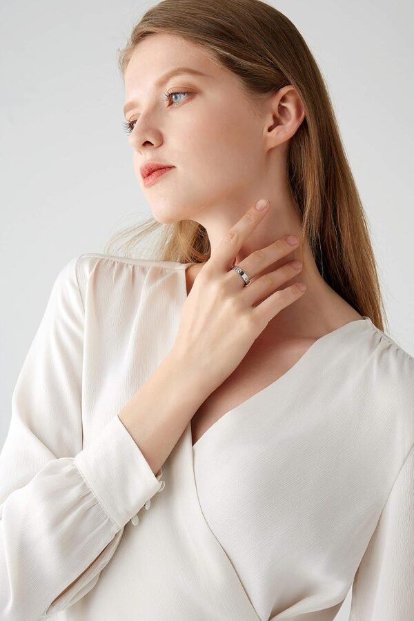 Love Friendship Ring   Gold-Plated Stainless Steel Promise Ring Wedding Band Jewelry Birthday Gifts for Women