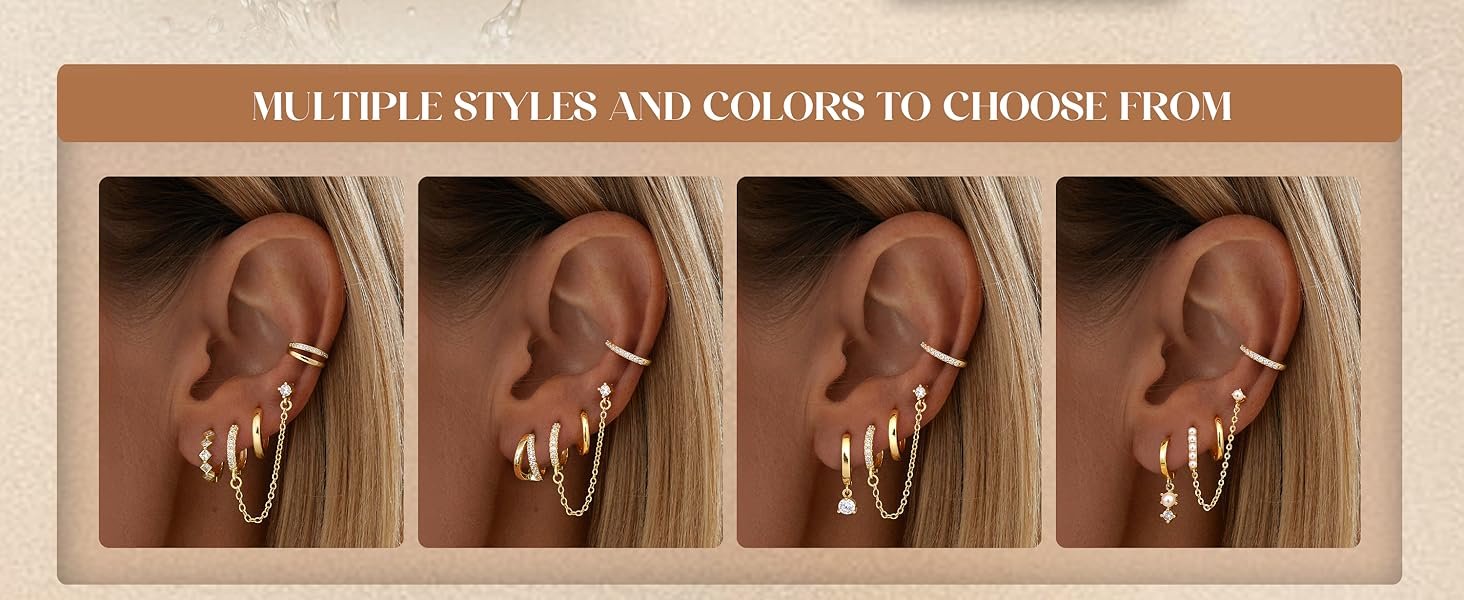 Huggie Hoops Earrings