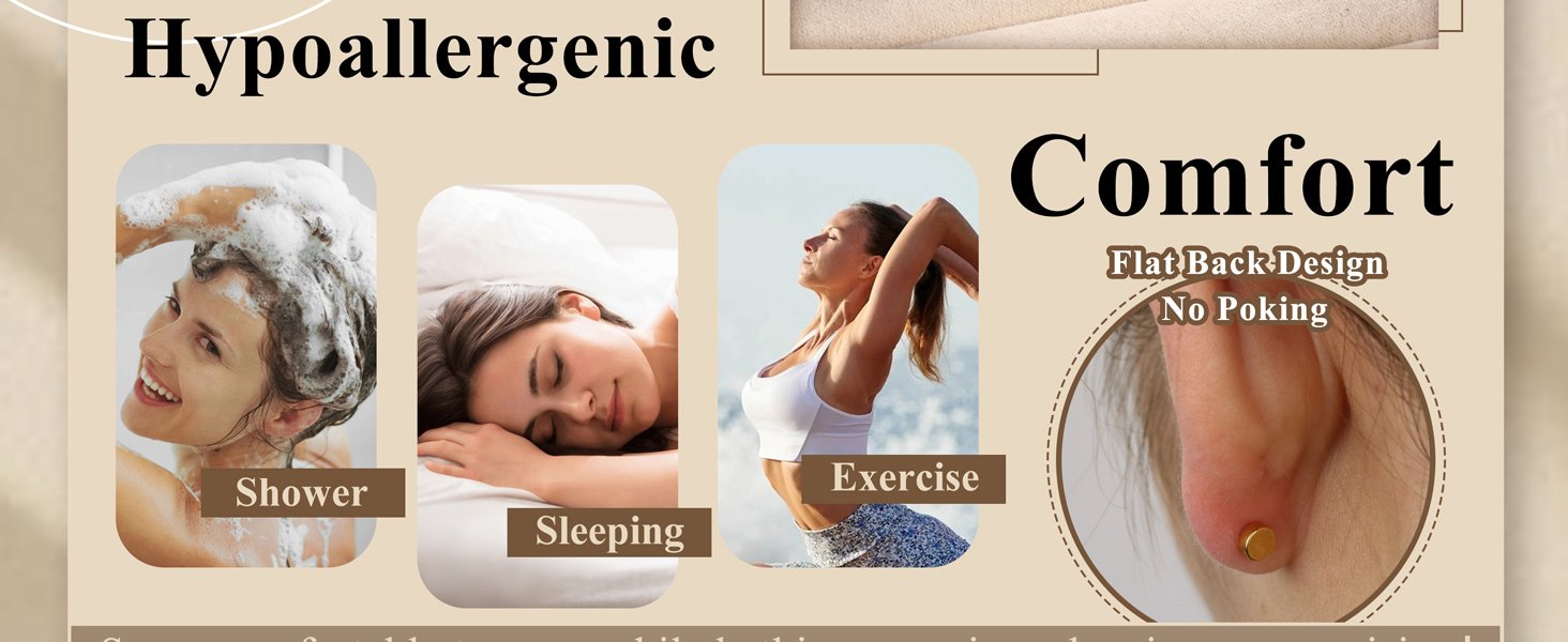 surgical steel earrings cartilage earrings for women