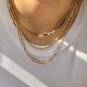 layered necklace