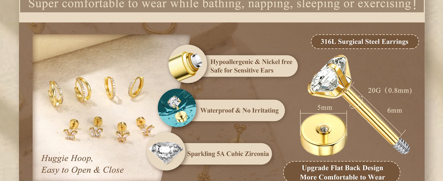 earrings for women gold earrings for women stainless steel earrings