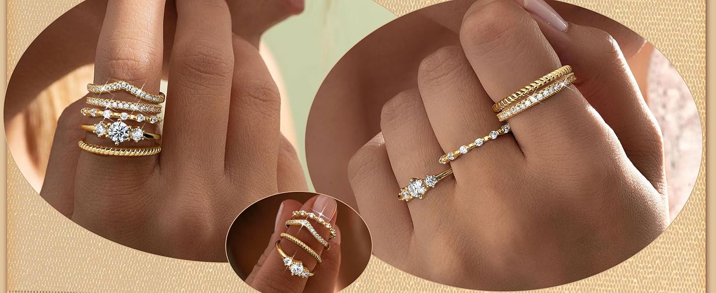  Stacking Rings Set 