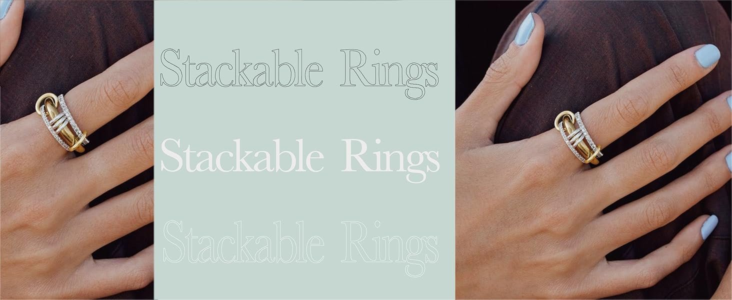 stackable rings for women